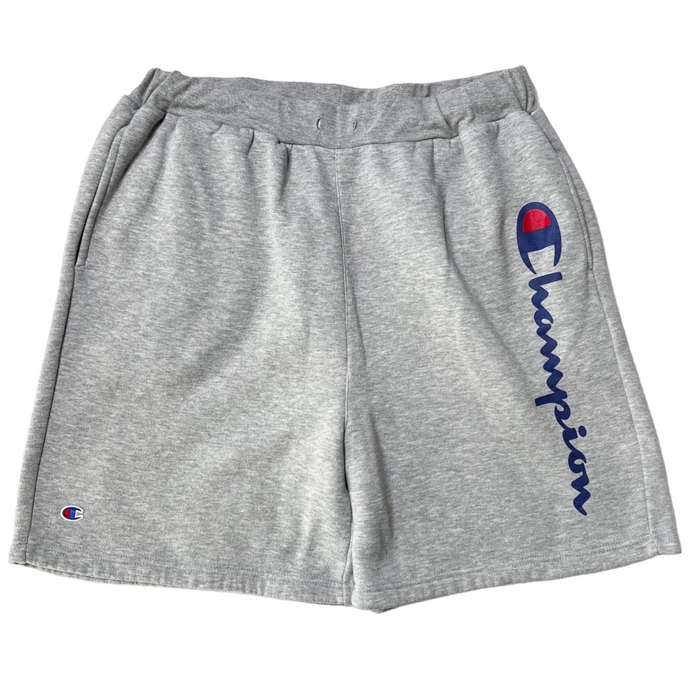 Champion Logo Activewear Sweat Shorts 7” in Grey Men’s Sz 2XL